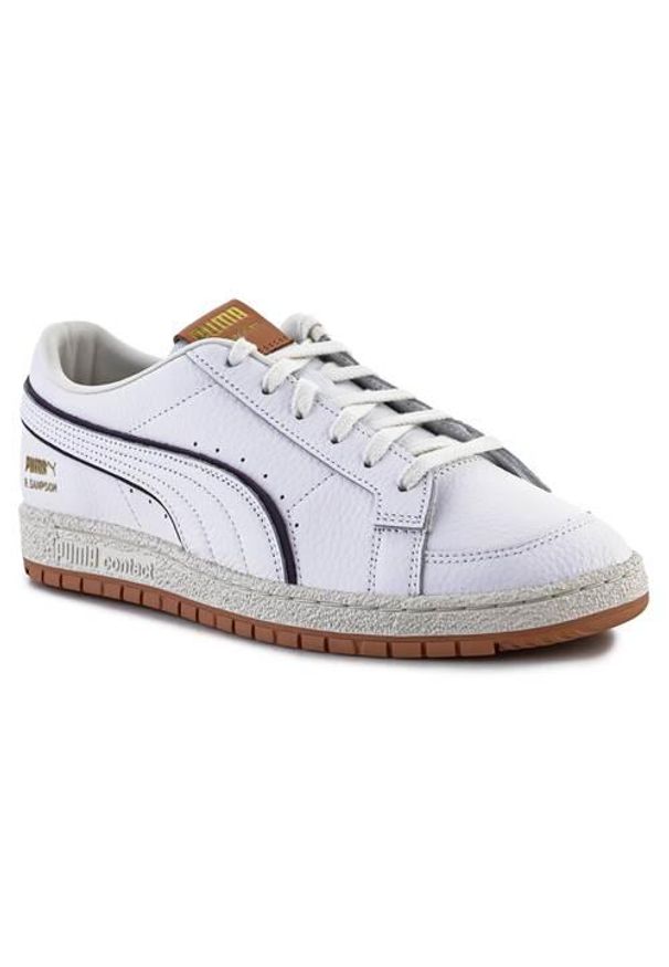 Buty do chodzenia męskie Puma Ralph Sampson 70 Lo Sc. Kolor: biały. Materiał: materiał, skóra. Szerokość cholewki: normalna. Sport: turystyka piesza