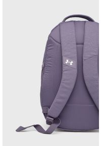 Under Armour plecak damski kolor fioletowy duży z nadrukiem. Kolor: fioletowy. Wzór: nadruk