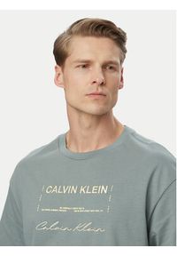 Calvin Klein Jeans T-Shirt LV04RE827G Szary Regular Fit. Kolor: szary. Materiał: bawełna #4