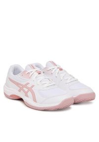 Asics Buty do tenisa Gel-Game Gs Clay/Oc 1044A082 Biały. Kolor: biały. Materiał: skóra. Sport: tenis #5