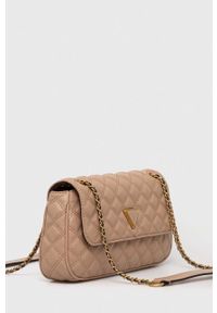 Guess torebka kolor beżowy. Kolor: beżowy. Materiał: pikowane. Rodzaj torebki: na ramię #3