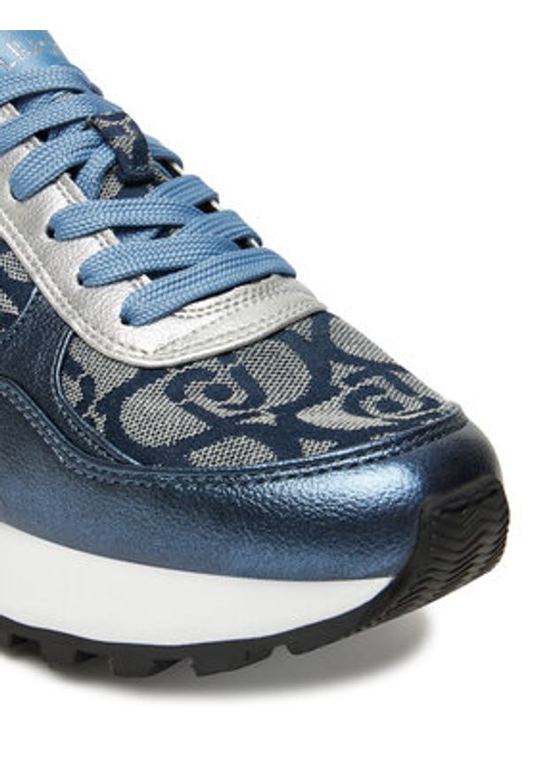 Liu Jo Sneakersy Evelyn 915 BF5057 EX321 Niebieski. Kolor: niebieski. Materiał: materiał