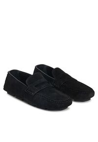 Calvin Klein Mokasyny Square Driver Suede HW0HW02844 Czarny. Kolor: czarny. Materiał: zamsz, skóra #6