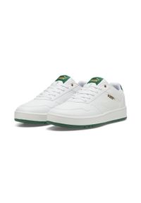 Puma - Sneakersy Court Classic PUMA White Vine Gold Green. Kolor: biały, wielokolorowy, zielony
