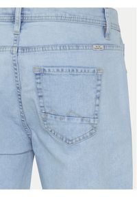 Blend Szorty jeansowe 20716430 Niebieski Slim Fit. Kolor: niebieski. Materiał: bawełna