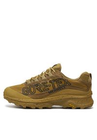 Merrell Sneakersy Moab Speed GORE-TEX® 1TRL J003995 Brązowy. Kolor: brązowy. Technologia: Gore-Tex #3