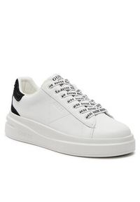 Guess Sneakersy FLTELB LEA12 Biały. Kolor: biały. Materiał: skóra #3