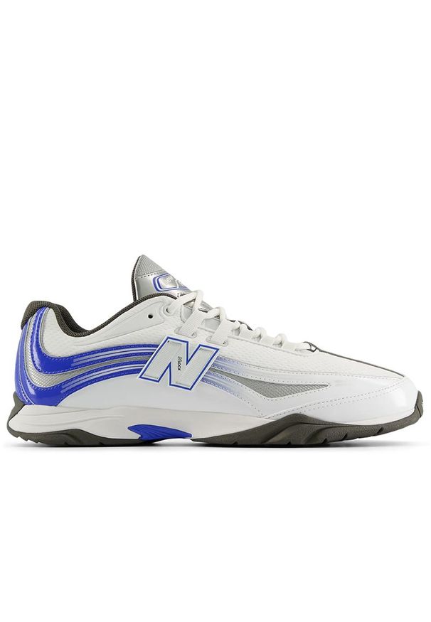 Buty unisex New Balance URC56782 - białe. Kolor: biały. Materiał: materiał, syntetyk, guma, skóra. Szerokość cholewki: normalna. Sport: bieganie