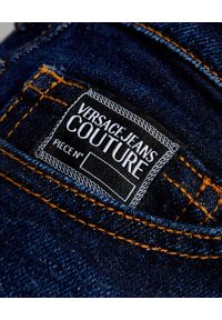 Versace Jeans Couture - VERSACE JEANS COUTURE - Niebieskie jeansy Skinny. Kolor: niebieski #5