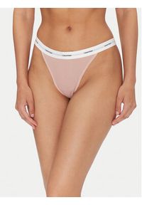 Calvin Klein Underwear Komplet stringów LV00QD5308 Różowy. Kolor: różowy. Materiał: bawełna #2