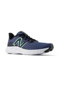 Buty do biegania męskie New Balance 411v3 Niebieski. Kolor: niebieski. Materiał: materiał, syntetyk. Szerokość cholewki: normalna