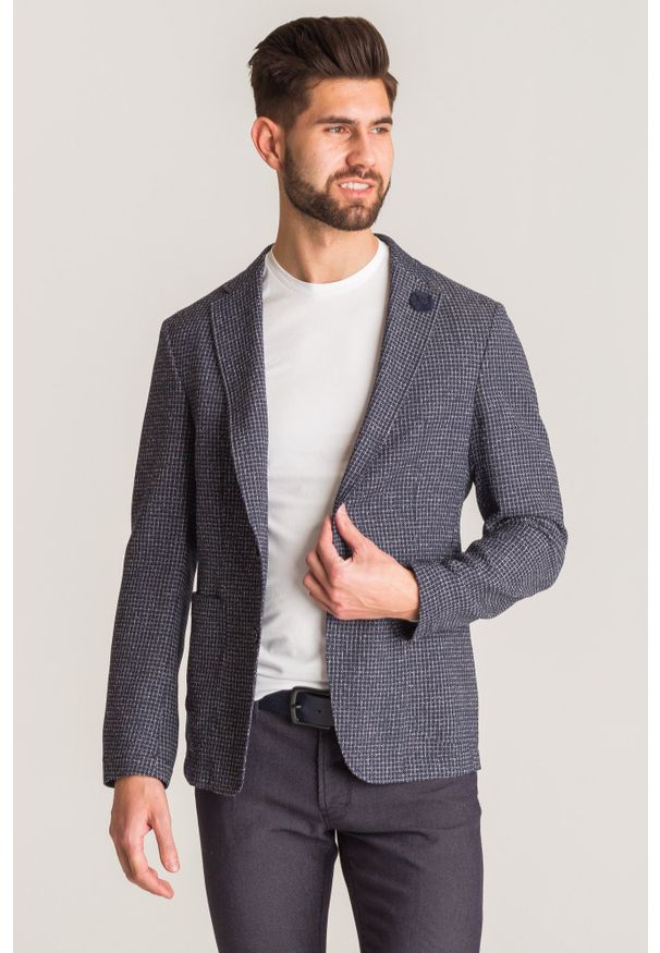 Marynarka Joop! Collection klasyczna, z klasycznym kołnierzykiem