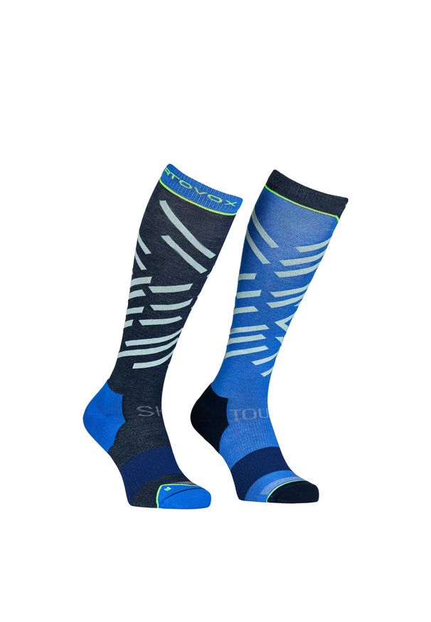 ORTOVOX - Skarpety skiturowe Ortovox Ski Tour Long Socks. Kolor: niebieski. Sport: narciarstwo