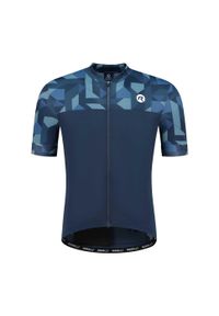 ROGELLI - Koszulka rowerowa męska Rogelli Essential Graphic. Kolor: niebieski. Sport: kolarstwo #2