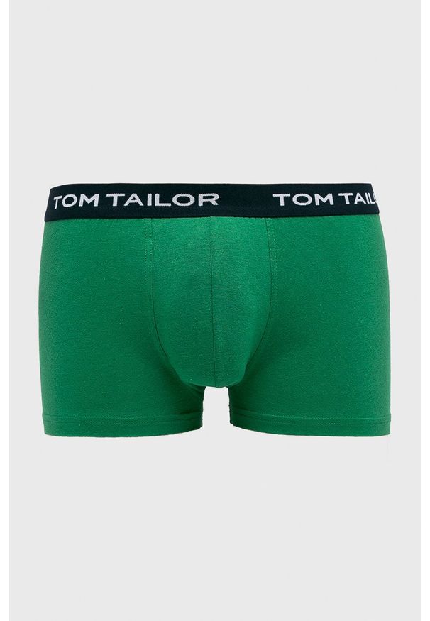 Tom Tailor Denim - Bokserki (3-pack). Kolor: czerwony. Materiał: denim