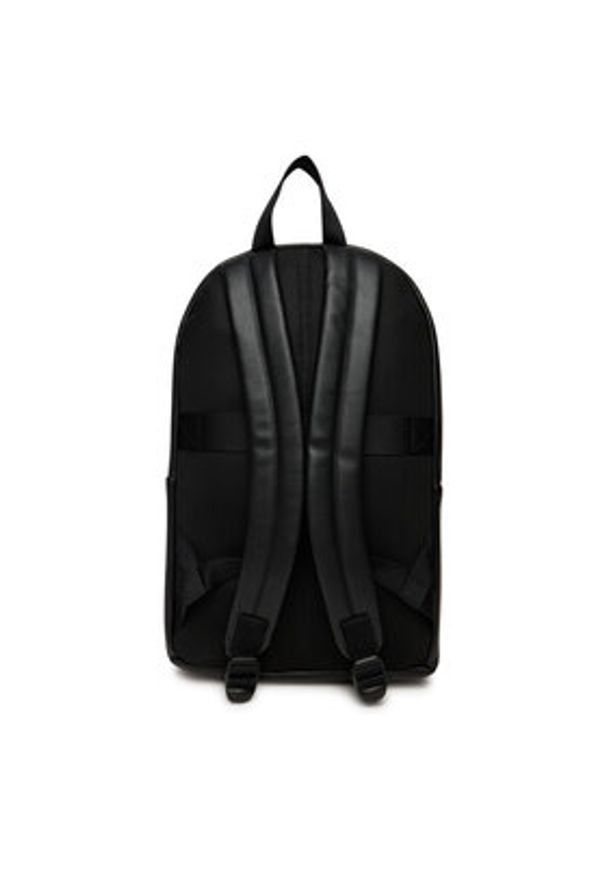 Calvin Klein Plecak Raised Round Backpack LV04D3155G Czarny. Kolor: czarny. Materiał: skóra