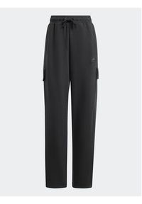 Adidas - adidas Spodnie dresowe ALL SZN Fleece Cargo IW1215 Czarny Loose Fit. Kolor: czarny. Materiał: syntetyk, bawełna