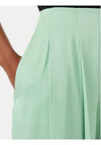 BOSS Spodnie palazzo Tetosa 50540618 Zielony Relaxed Fit. Kolor: zielony. Materiał: syntetyk
