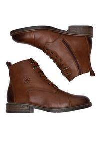 Rieker Trzewiki 71442-25 Brązowy. Kolor: brązowy. Materiał: skóra #6