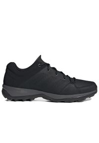 Adidas - Buty adidas Daroga Plus Lea New GW3614 - czarne. Kolor: czarny. Materiał: skóra, nubuk. Szerokość cholewki: normalna. Sport: wspinaczka