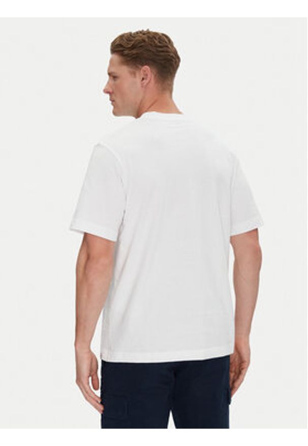 Jack & Jones - Jack&Jones T-Shirt Recharge 12274716 Biały Relaxed Fit. Kolor: biały. Materiał: bawełna