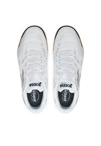 Joma Buty do piłki nożnej Liga-5 Indoor LIGW2402IN Biały. Kolor: biały. Materiał: mesh, materiał #4