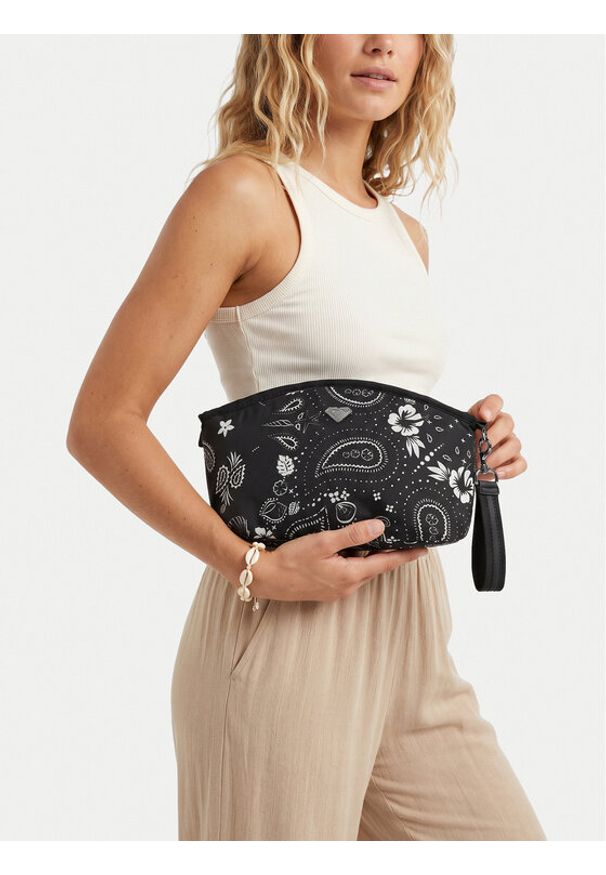 Roxy Kosmetyczka CWBEO-RX-W1-006-SS26 Czarny. Kolor: czarny. Materiał: materiał