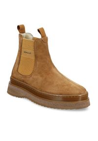 GANT - Gant Sztyblety 31553102 Brązowy. Kolor: brązowy. Materiał: zamsz, skóra