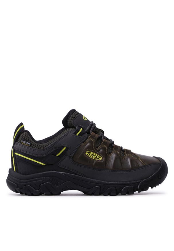 keen - Keen Trekkingi Targhee III Wp 1026860 Czarny. Kolor: czarny. Materiał: skóra. Sport: turystyka piesza