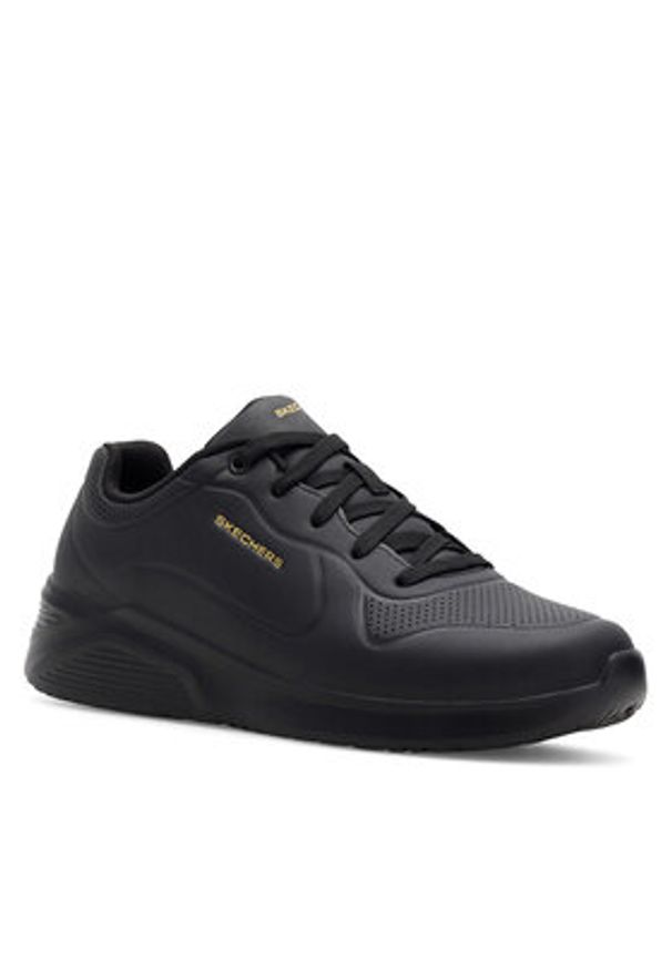 skechers - Skechers Sneakersy UNO LIGHT 8750063 BBK Czarny. Kolor: czarny. Materiał: materiał, syntetyk
