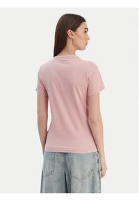 Hugo - HUGO T-Shirt Classic 50510772 Różowy Slim Fit. Kolor: różowy. Materiał: bawełna #5