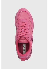 Liu Jo sneakersy LIU JO MAXI WONDER 52 kolor różowy BF3011PX02700021. Zapięcie: sznurówki. Kolor: różowy. Materiał: guma. Obcas: na platformie #4