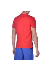 Koszulka polo Arena Team Line. Okazja: na co dzień. Typ kołnierza: polo. Kolor: czerwony. Materiał: bawełna. Styl: elegancki, casual