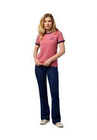 Wrangler - DAMSKA KOSZULKA WRANGLER RINGER TEE MAUVEWOOD 112370817 #4