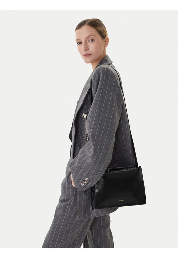 Furla Torebka Nuvola S WB01275 BX4100 CN O6000 Czarny. Kolor: czarny. Materiał: skórzane