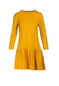 Renee - Żółta Sukienka Lamelirea. Kolor: żółty #2