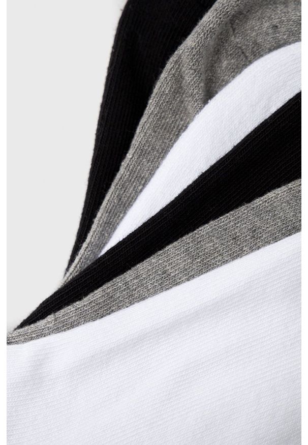 Calvin Klein Skarpetki (6-pack) męskie kolor szary. Kolor: szary