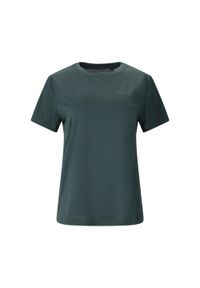 Koszulka damska Athlecia Unicorn. Kolor: zielony. Sport: bieganie, fitness #1
