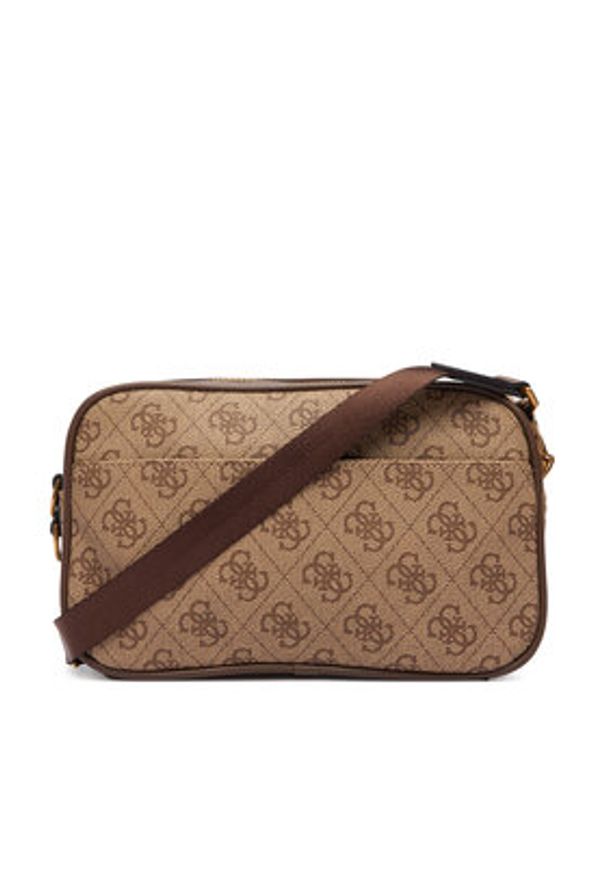 Guess Saszetka HMMILO P6150 Brązowy. Kolor: brązowy. Materiał: skóra