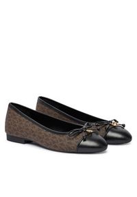MICHAEL Michael Kors Baleriny Piper 40T6PIFP1B Brązowy. Kolor: brązowy. Materiał: skóra #3