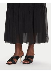 Dixie Spódnica maxi G207W007A Czarny Regular Fit. Kolor: czarny. Materiał: jedwab, wiskoza