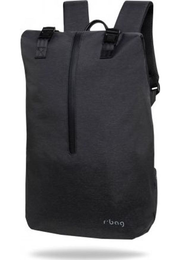 Czarny plecak na laptopa R-BAG
