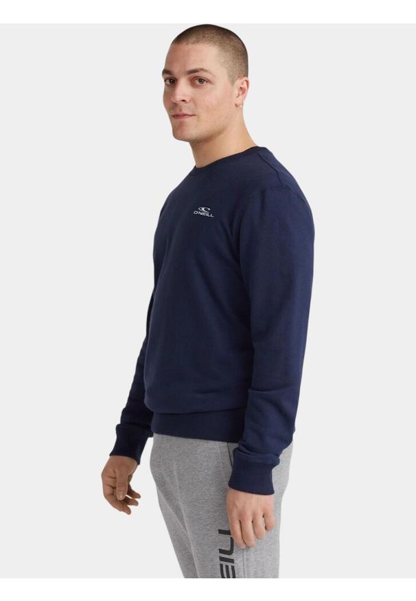 Sweter Męski O'Neill Small Logo Crew. Kolor: niebieski. Materiał: materiał