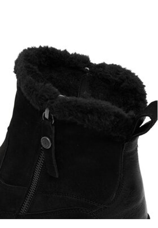 Go Soft Botki CEO-WI23-NUREN-01 Czarny. Kolor: czarny. Materiał: nubuk, skóra