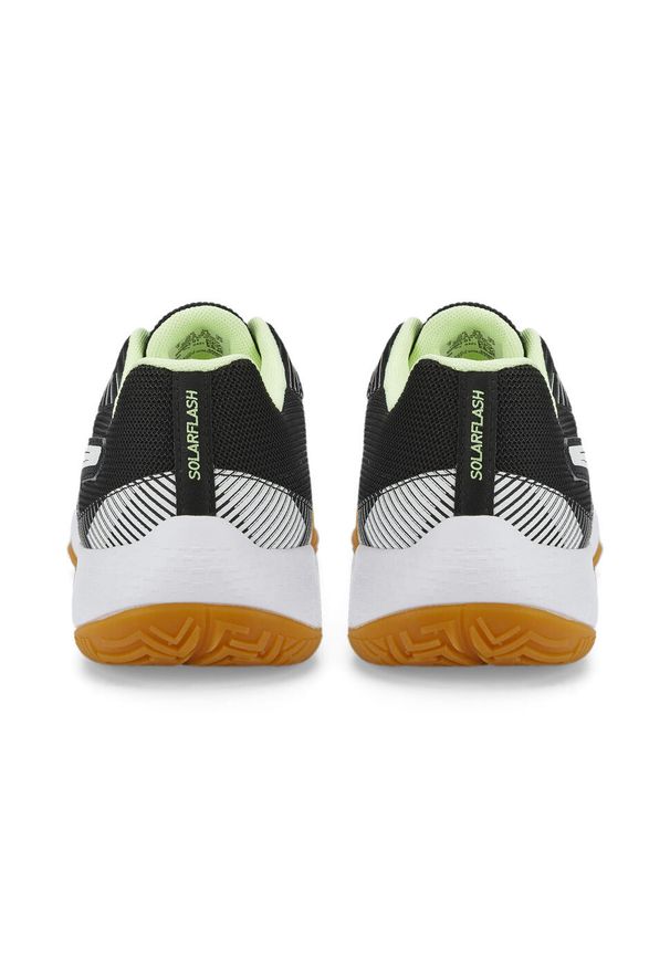 Puma - Buty do piłki ręcznej dziecięce PUMA Solarflash Jr II. Kolor: biały, wielokolorowy, żółty, czarny
