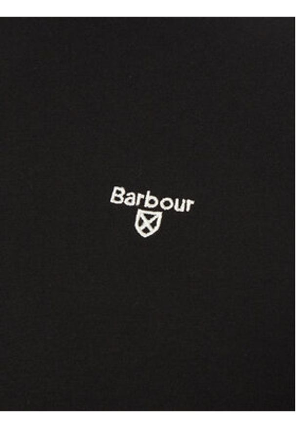 Barbour T-Shirt Essential Sports MTS0331BK31 Czarny Tailored Fit. Kolor: czarny. Materiał: bawełna