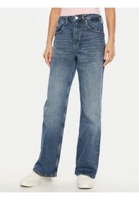 Tommy Jeans Jeansy Mia DW0DW20176 Niebieski Straight Fit. Kolor: niebieski