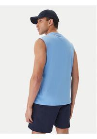 Reebok Tank top Bradshaw RK25560CCM Błękitny Regular Fit. Kolor: niebieski. Materiał: bawełna #5