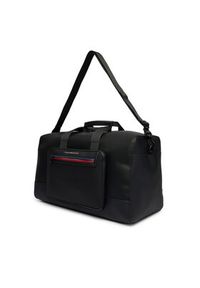 TOMMY HILFIGER - Tommy Hilfiger Torba Th Foundation Duffle AM0AM14160 Czarny. Kolor: czarny. Materiał: skóra #4