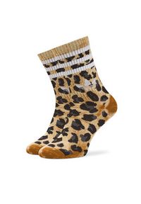 Adidas - adidas Skarpety długie Leopard JV7855 Brązowy. Kolor: brązowy. Materiał: materiał, bawełna #3